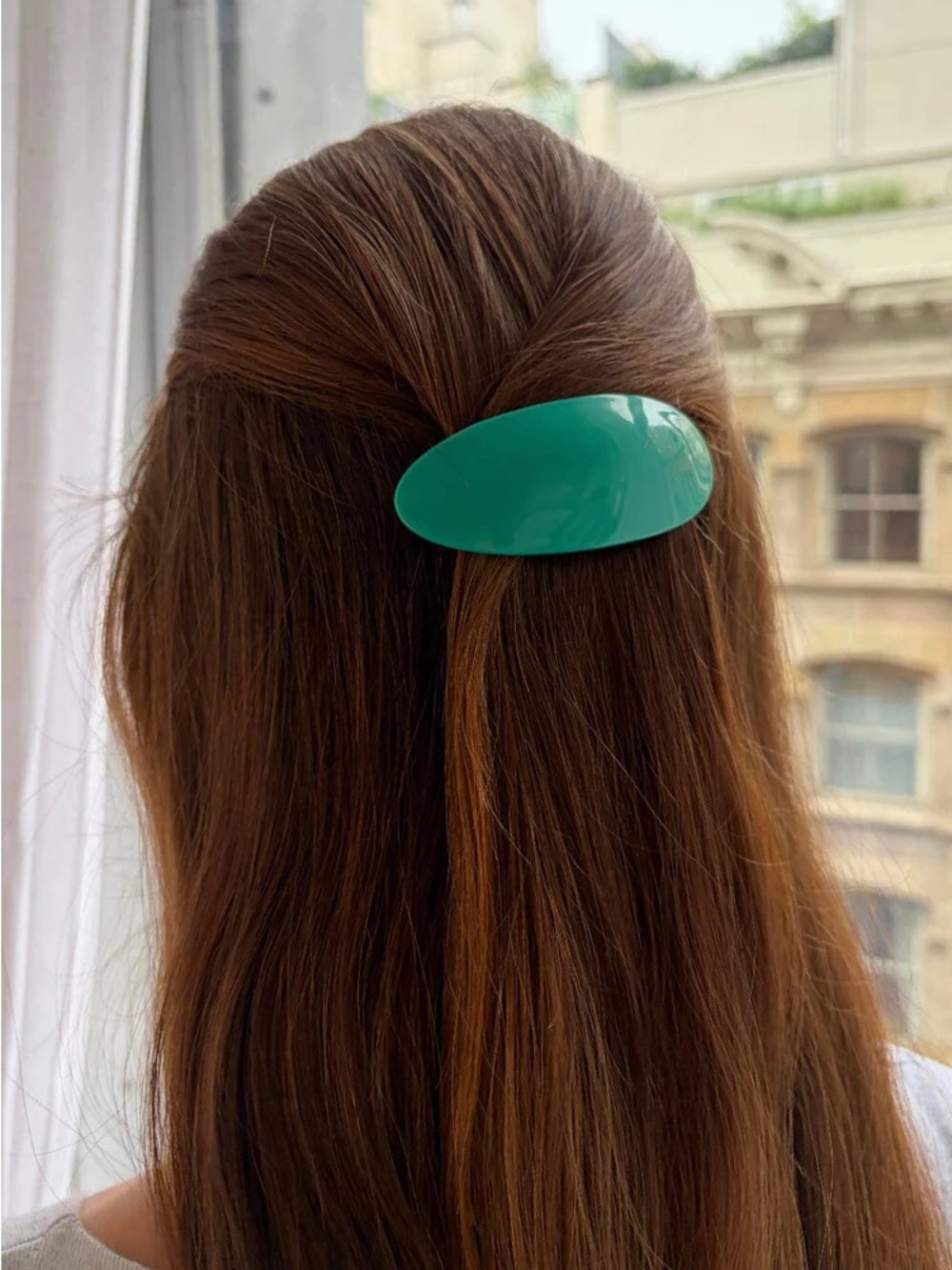 Brandy melville Teal hair claw clip